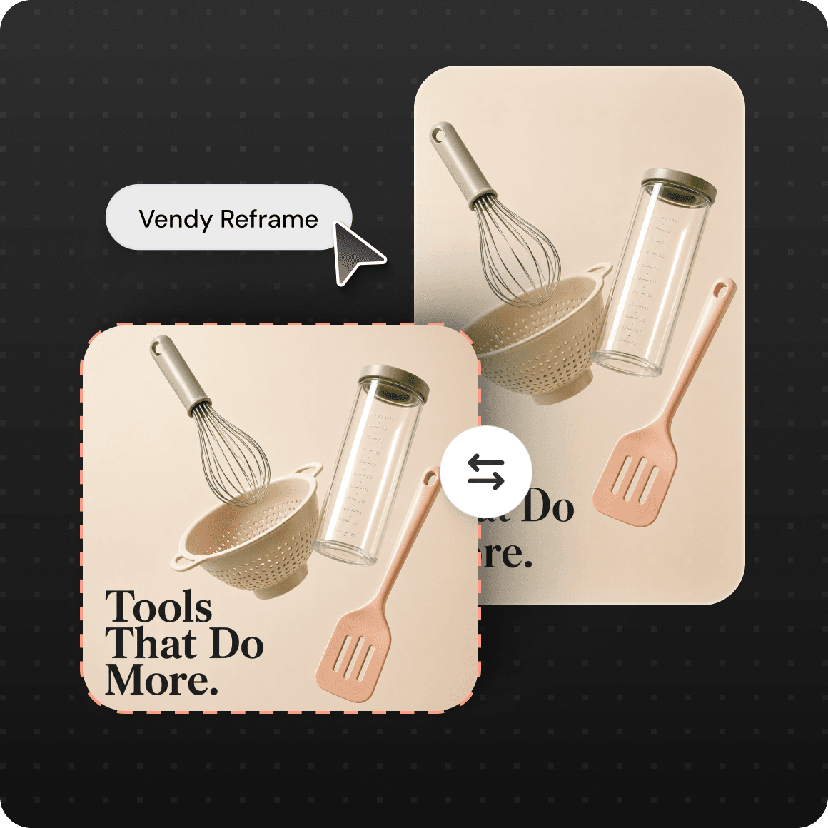 UGC-style video ads fanned out across formats