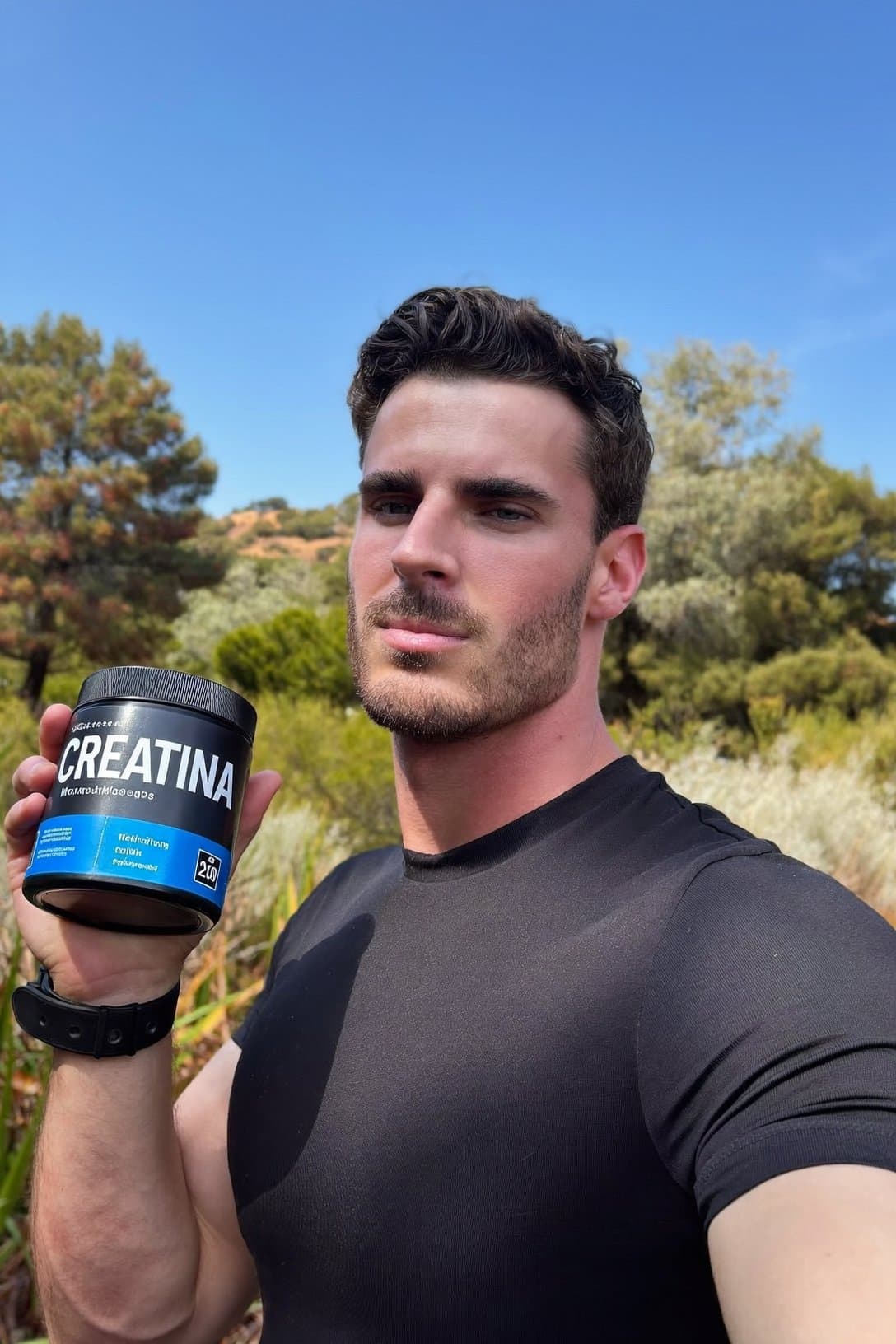 Sports supplement ad still