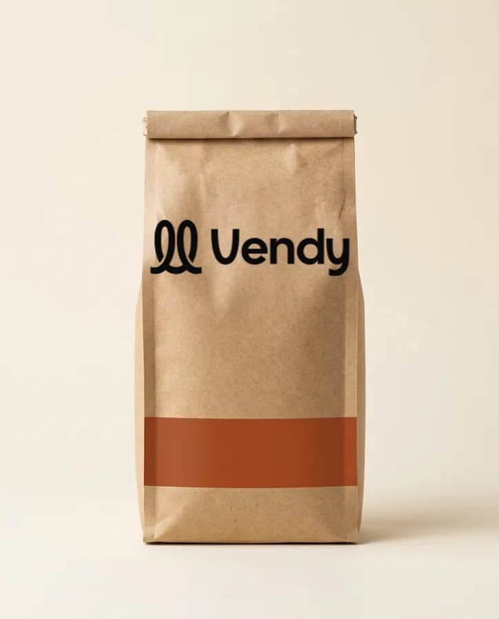 The real logo locked onto the product