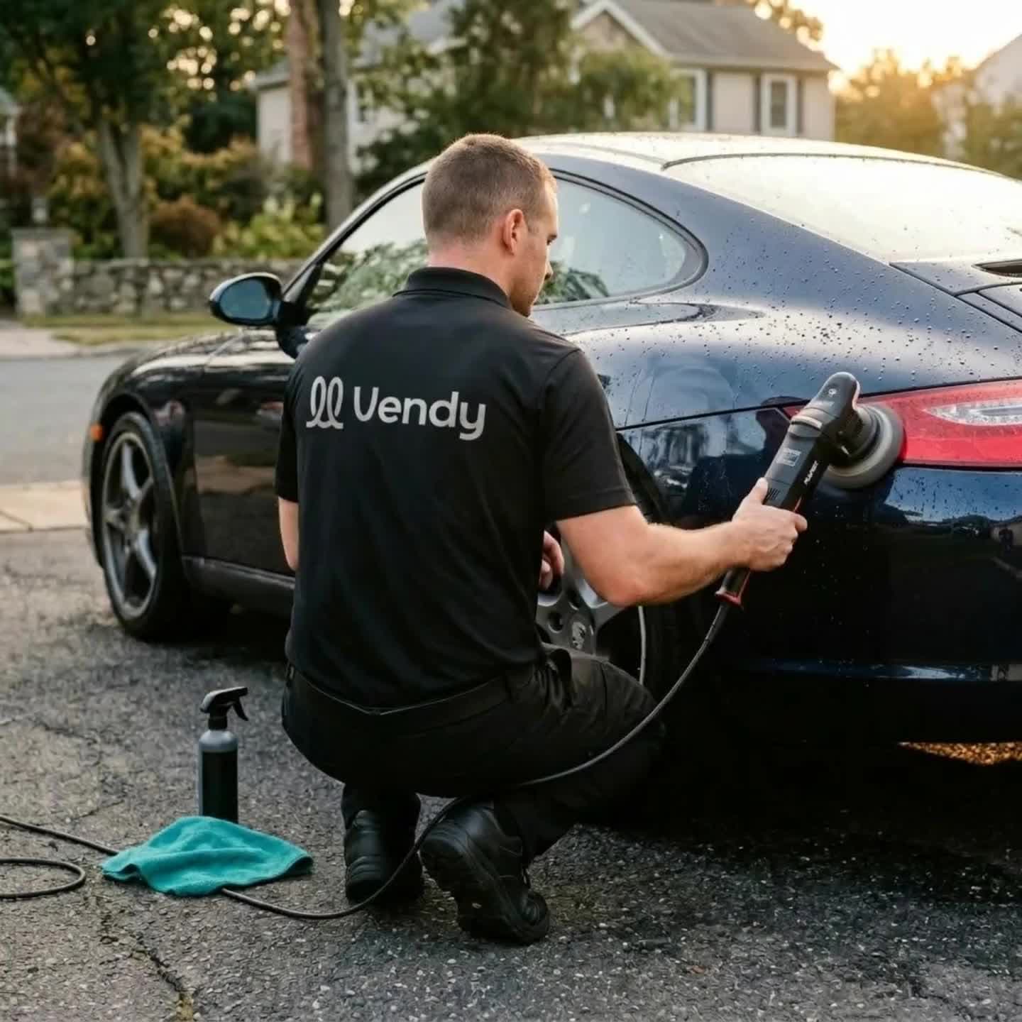 Branded detailing service spot