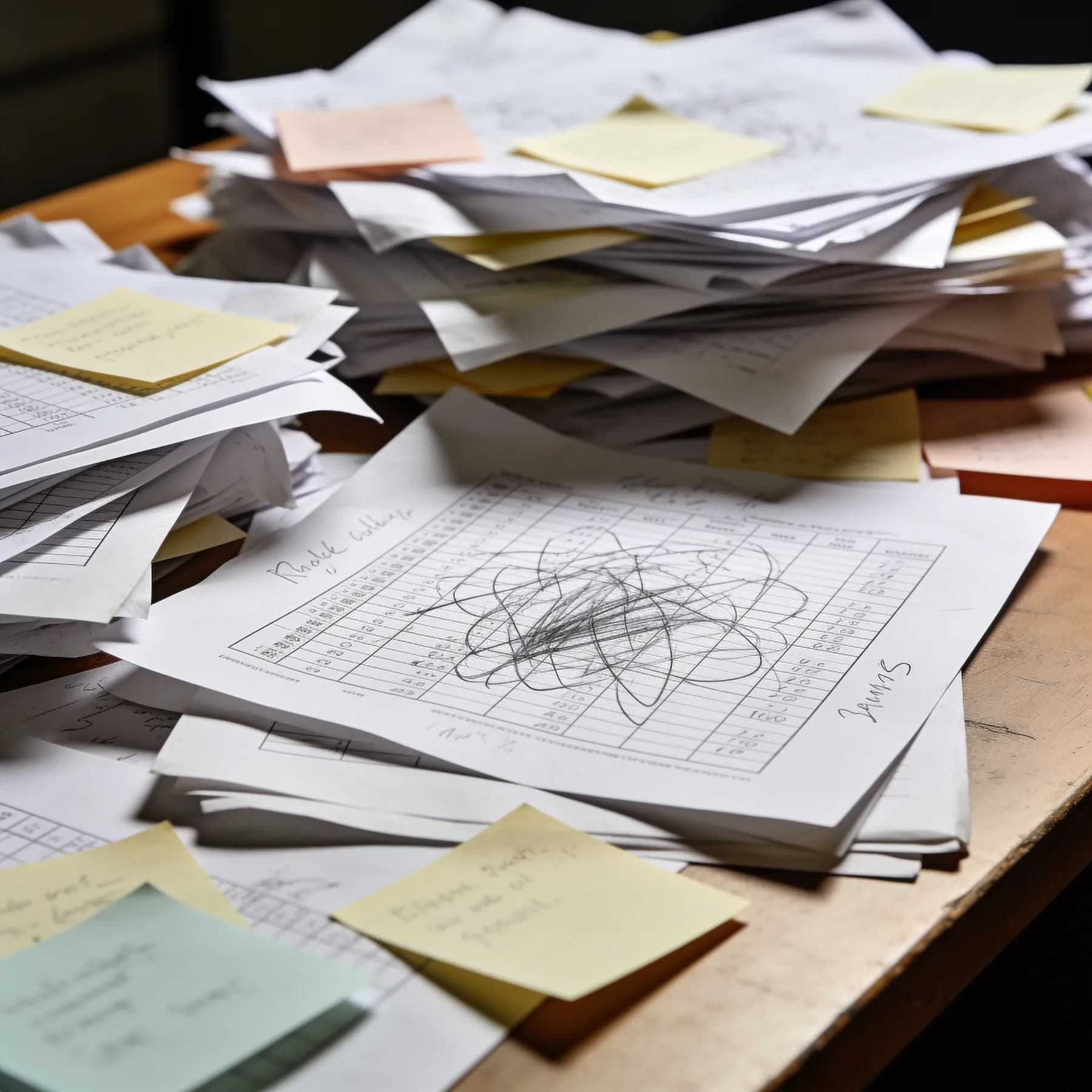 Cluttered workflow
