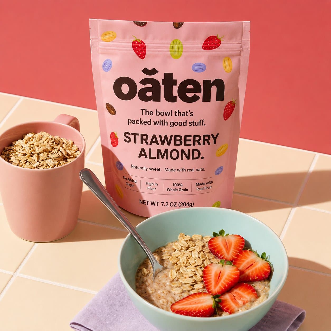 Static image ad — product placed in an AI-generated scene